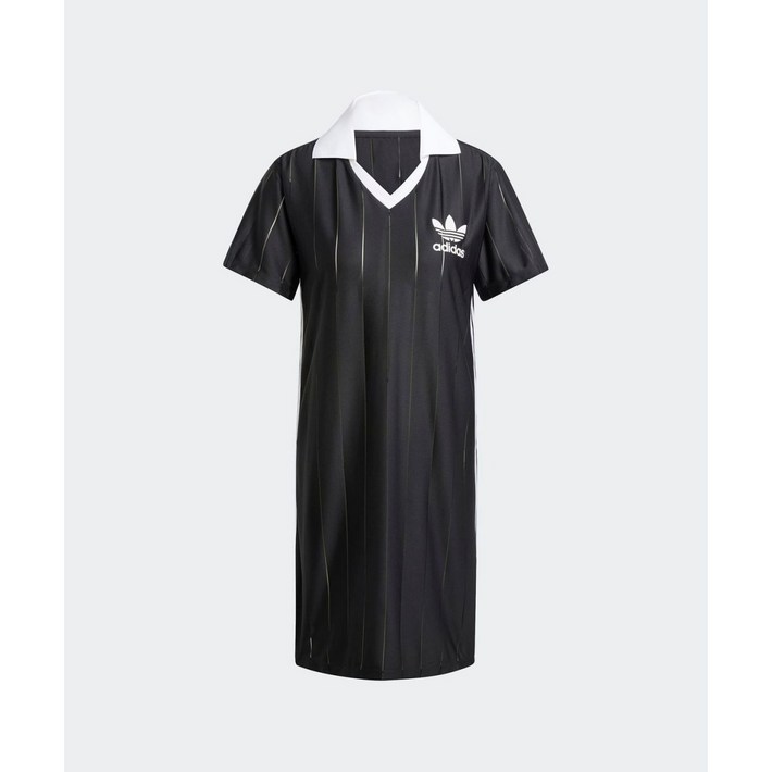 국내매장판 아디다스여성 원피스 ADIDAS DRESS 3S 핀스트라이프 드레스 블랙