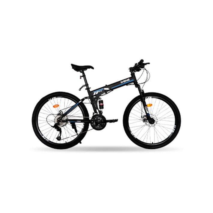 에이치원 26인치 입문용 MTB 자전거 27단 변속 입문용 자전거, 접이식 MTB철제, 1개