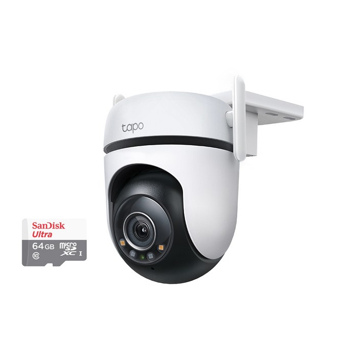 티피링크 메모리64G포함 Tapo C520WS 400만화소 원격회전  실외방수 홈CCTV