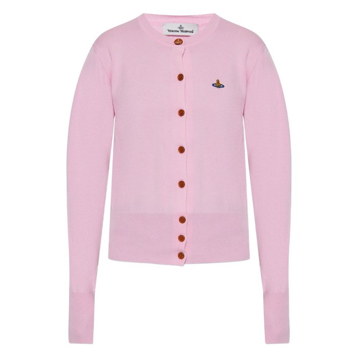 비비안웨스트우드 구체 자수 가디건