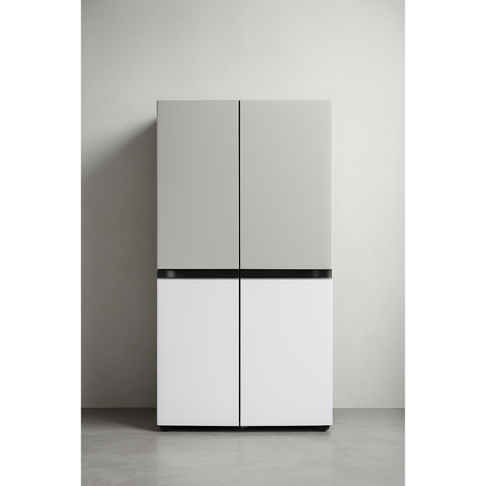 색상선택형 LG전자 디오스 오브제컬렉션 652L 양문형 냉장고 메탈 S634MGW12Q 방문설치