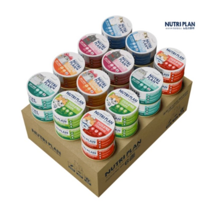 동원 뉴트리플랜 대용량 고양이캔 160g