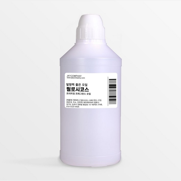 발향력 좋은 프래그런스 오일 원액, 118.필로시코스, 500ml, 1개