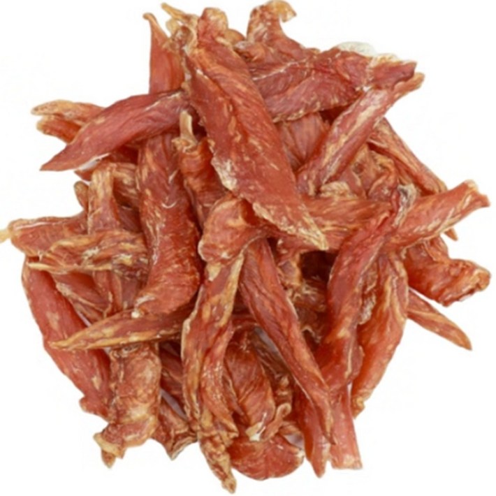 국내산 강아지 수제 간식 닭가슴살 100g  750g 대용량 반려동물 치석제거 육포 개맛도리, 500g, 1개