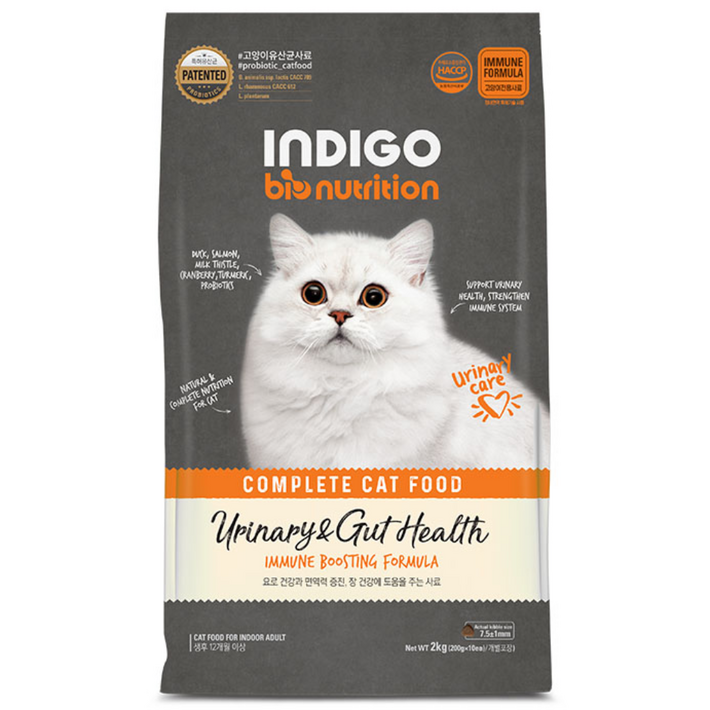 인디고 면역 앤 유리너리 포 캣, 2kg, 1개