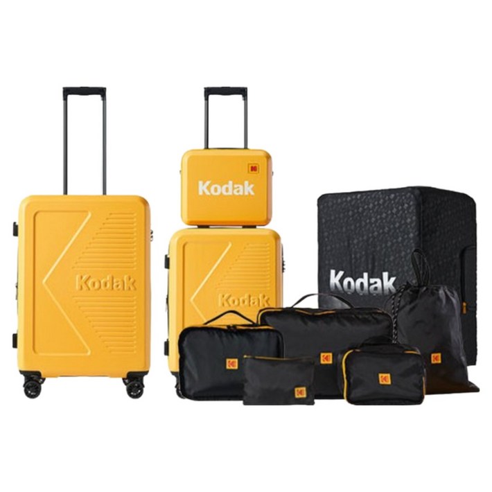 코닥 고잉 캐리어 3종 풀세트 26인치20인치미니캐리어26인치 커버베이직 파우치 5종