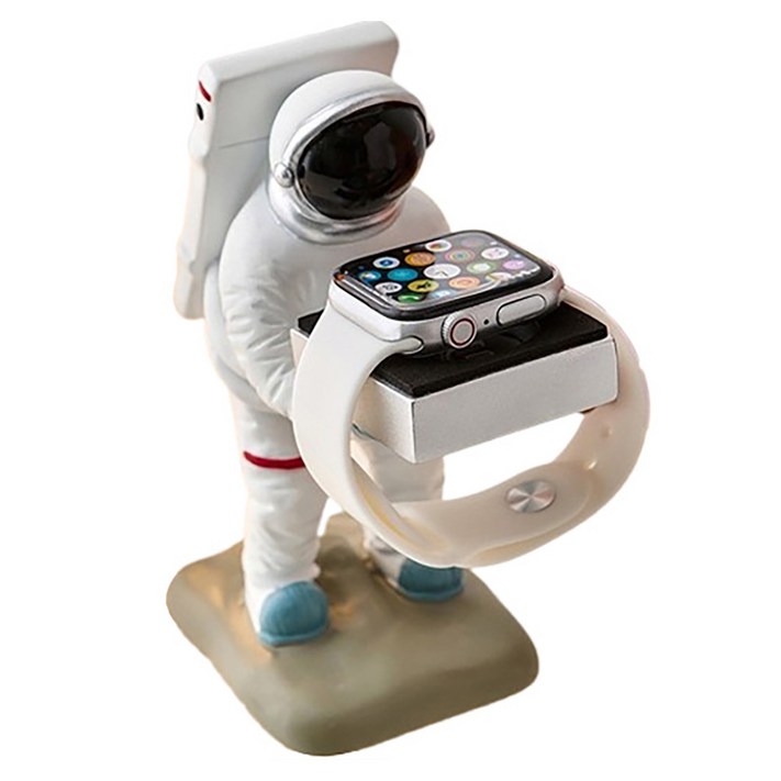 젊은이마켓 스마트워치 충전독 거치대, 우주인, 1개