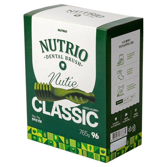 뉴트리오 강아지 뉴티 클래식 덴탈껌, 765g, 1개, 오리지널