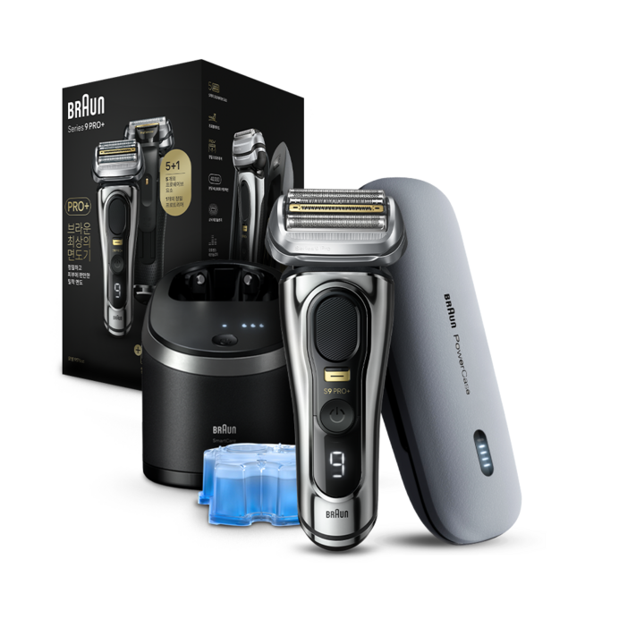 BRAUN 시리즈 9 PRO 전기면도기 파워 케이스