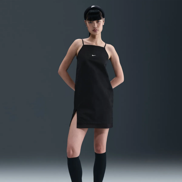 나이키 스포츠웨어 여성 우븐 캐미 드레스 쿨 나시 레이어드 원피스