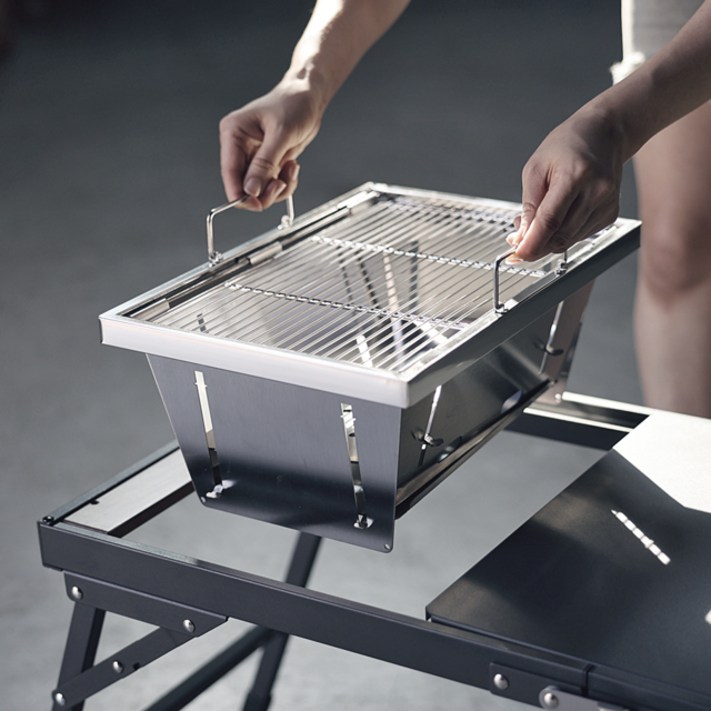 살반 IGT 화로대 BBQ 그릴 접이식 숯불 캠핑 화로대 살반 IGT 화로대 BBQ 그릴 접이식 숯불 캠핑 화로대