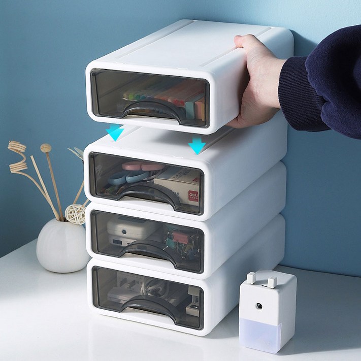 그린트리 데스크 오거나이저 책상 정리함, 1개