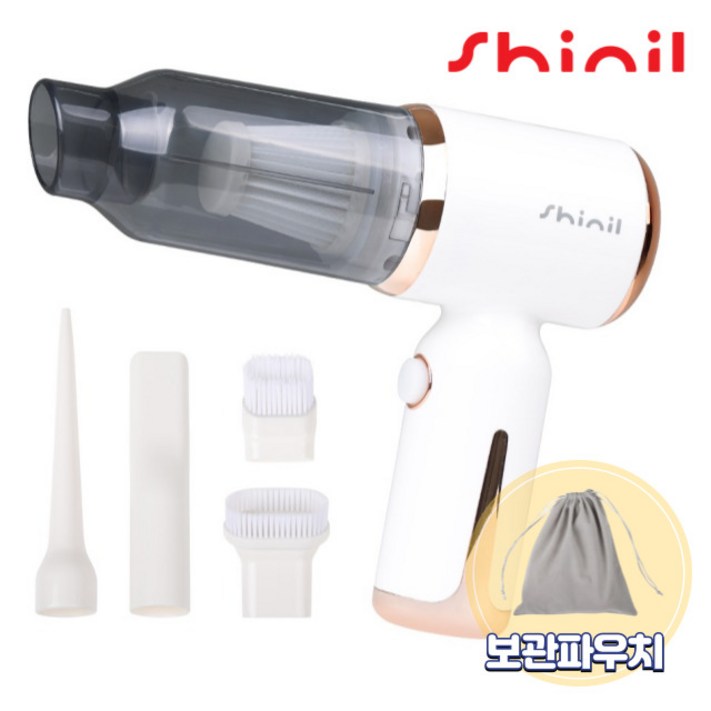 신일 차량 가정용 C타입 올인원 무선 에어건 청소기