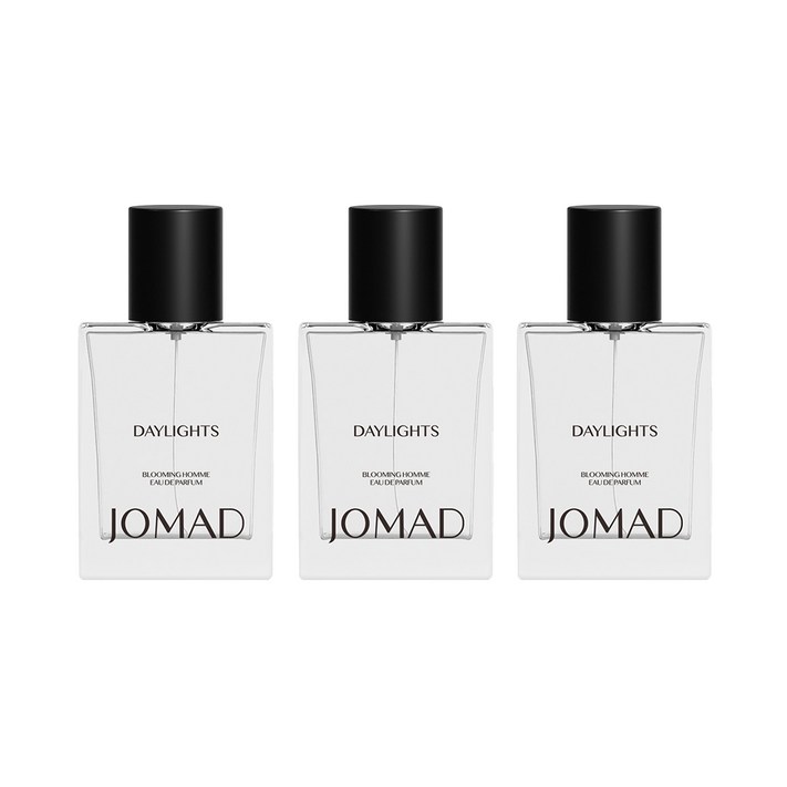 조마드 블루밍 데이라이츠 옴므 오드 퍼퓸, 3개, 50ml