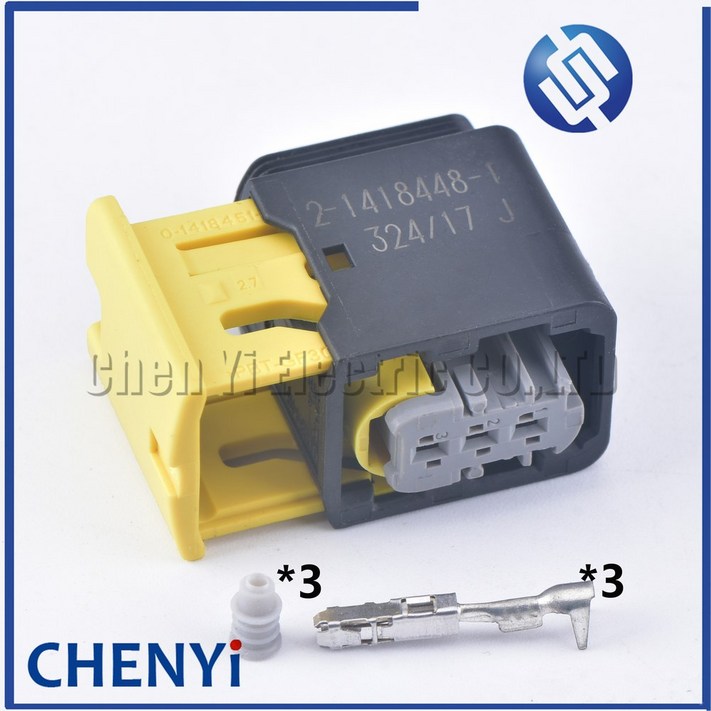 TE AMP MCP 1 5K 시리즈 REC 3 핀 HSG COD 자동 방수 헤비 듀티 커넥터 플러그 소켓 2 1418448 1703843 1670730