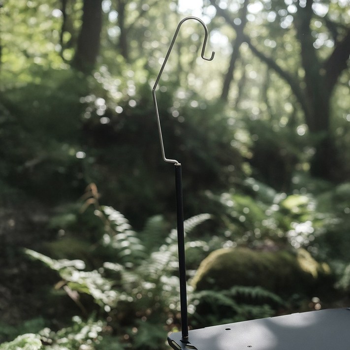 로티캠프 플랫모듈 경량 igt 캠핑 테이블 랜턴 걸이 스탠드