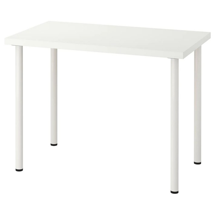 withIKEA이케아 테이블, LINNMONADILS 린몬아딜스, 화이트, 100x60 cm