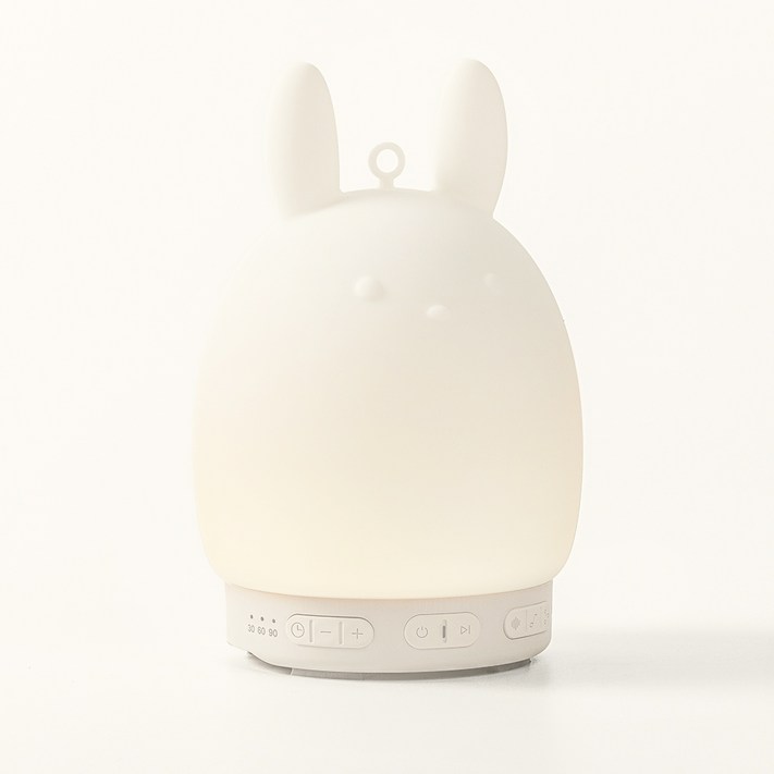 일리맘 신생아 무드등 블루투스 백색소음기 푸딩버니, 1개