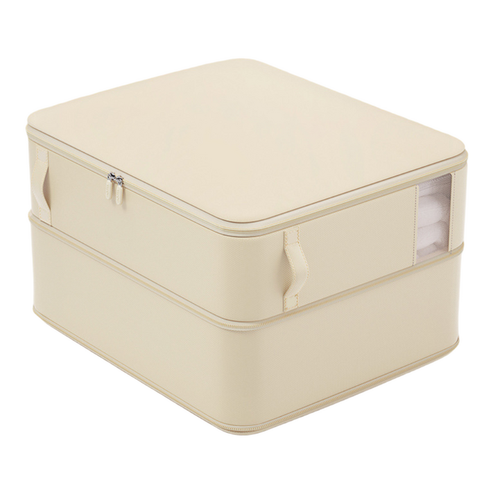 아르빙 압축 이불 팩 의류 이불보관 캠핑 패딩 정리 파우치, 1개, 베이지