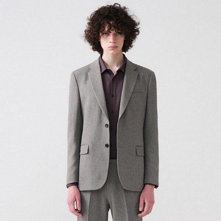 STCO 에스티코  DANDY SETUP 자켓 투톤슬렌더핏 베이지 P003389243