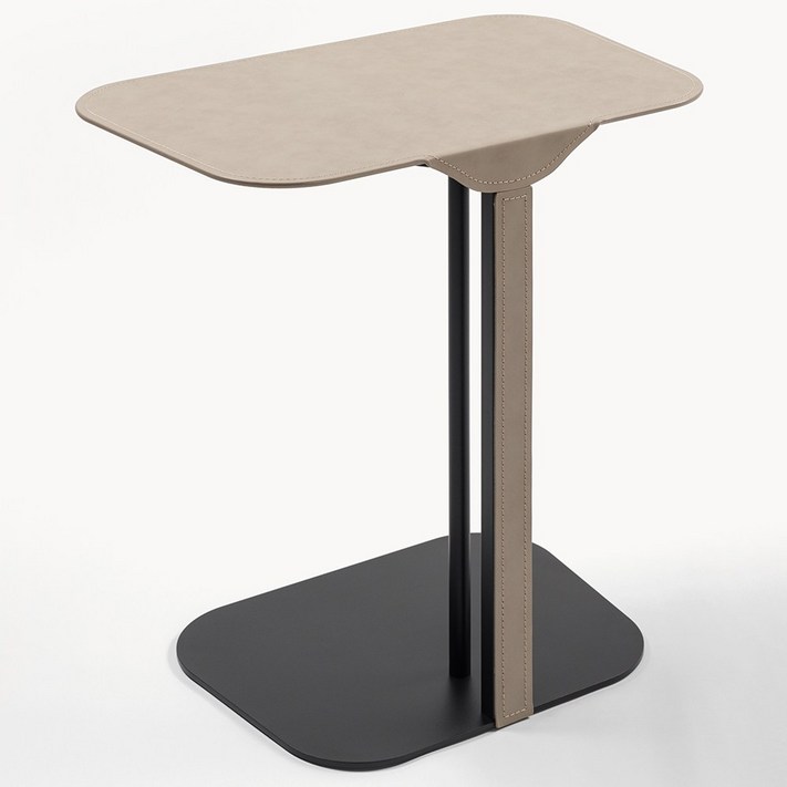 Hazoae 모던 마안피 사이드테이블 보조테이블 침대 테이블 쇼파 협탁 공중부양 디자인, 연그레이