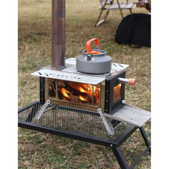 800도씨 화로대 거북선 스토브 불멍화로대 캠핑화로