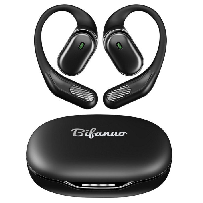 비파노 ACC ENC 노이즈캔슬링 HIFI 오픈 귀걸이형 5.4 블루투스 이어폰