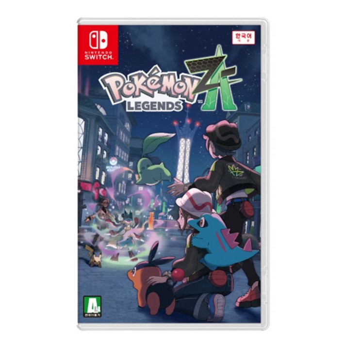 공식판매처 에스엠퓨처스 닌텐도 스위치1 스위치2 포켓몬 레전즈 ZA  게임팩 옵션선택