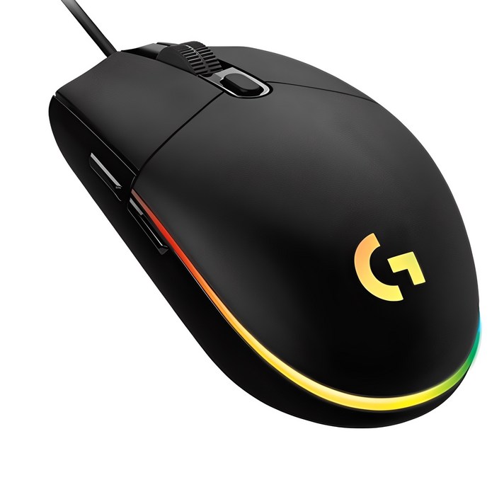 로지텍 G102IC 2세대 LIGHTSYNC 게이밍 유선마우스