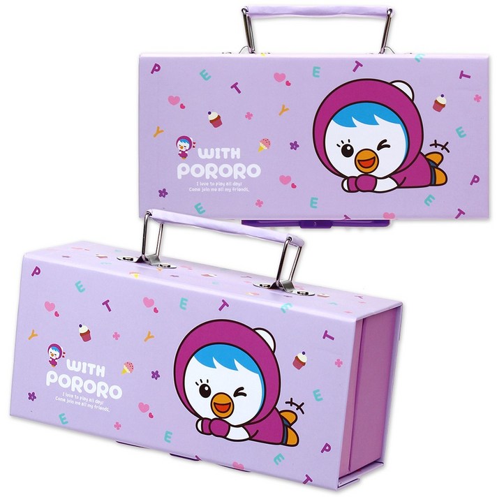 위드뽀로로 비밀지함 필통, 패티, 2개 위드뽀로로 비밀지함 필통, 패티, 2개