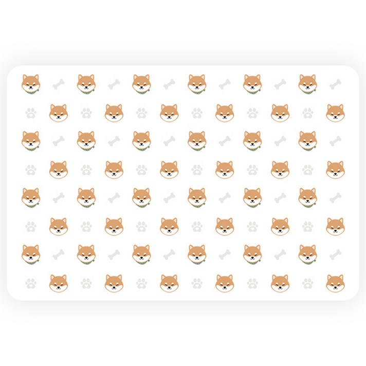 펫코노미 강아지 빨아쓰는 시바견 배변매트