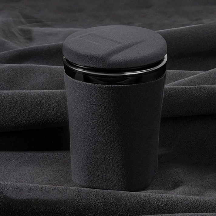 카에버 차량용 공간간섭제로 프리미엄 가죽 재떨이 L