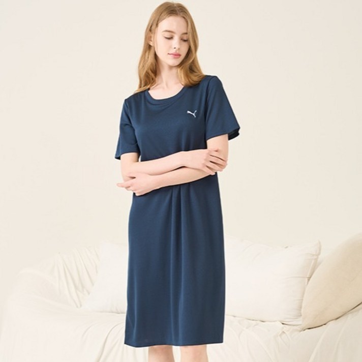 푸마바디웨어 여성용 올인원 메쉬 원피스 브라탑