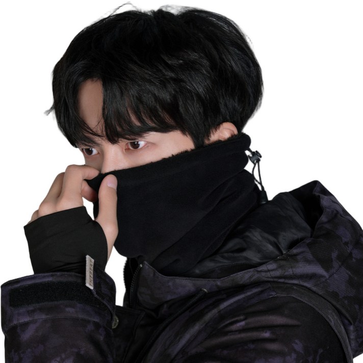 액티제노 두꺼운 겨울 방한 스포츠 기모 넥워머