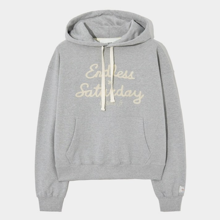세터 남녀공용 엔들리스 세터데이 면 후드 티셔츠