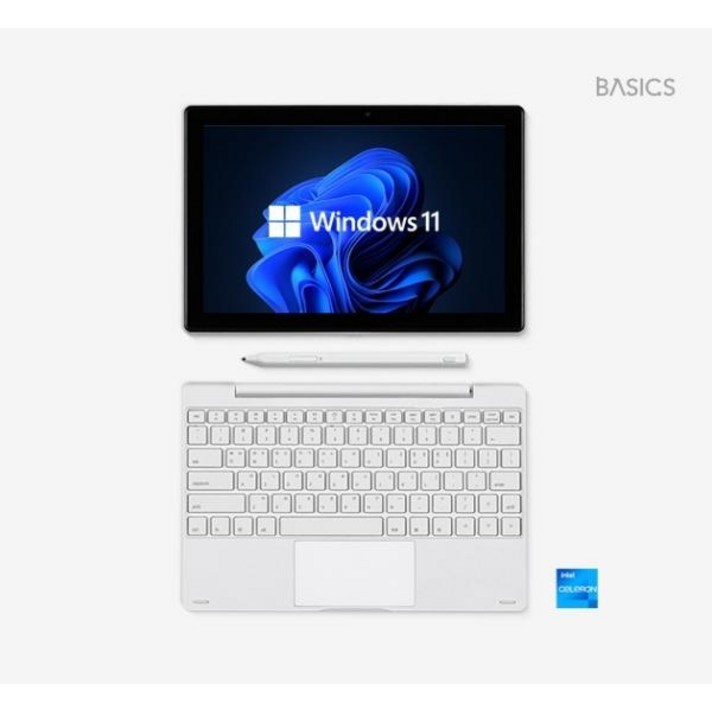 베이직스 베이직북S 2in1 태블릿 10.1인치Win11Pro8GB128GB 베이직스 베이직북S 2in1 태블릿 10.1인치Win11Pro8GB128GB