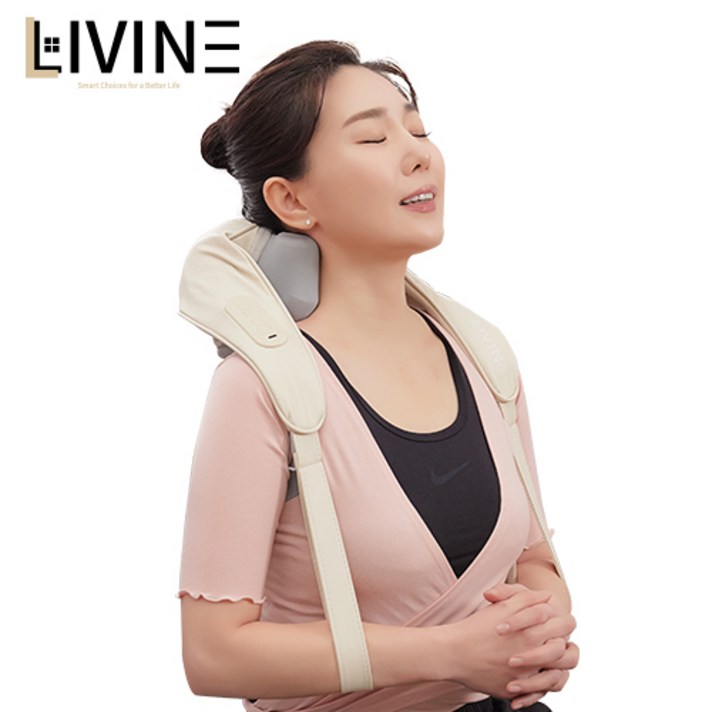 리바인 무선 강도조절 승모근 목어깨 안마기 마사지기 온열기능 저소음 리바인 무선 강도조절 승모근 목어깨 안마기 마사지기 온열기능 저소음