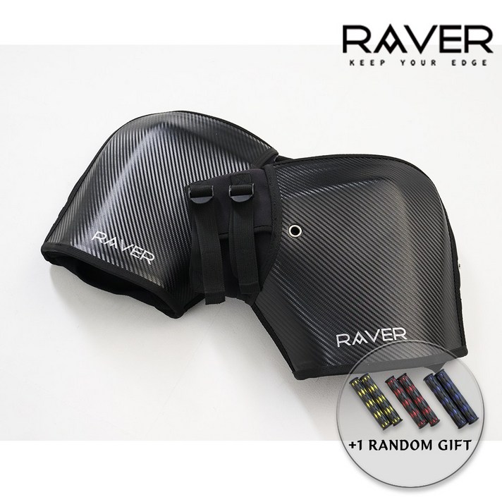 RAVER 레이버 오토바이 방한토시 카본 겨울 장갑 방풍 방수 바이크 글러브 F타입