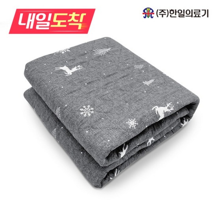 내일도착 한일의료기 탄소 전기요 전기매트 국내생산 워셔블 눈꽃사슴 온열매트 내일도착 한일의료기 탄소 전기요 전기매트 국내생산 워셔블 눈꽃사슴 온열매트