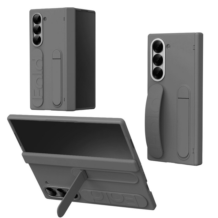 리네시 갤럭시 Z 폴드 힌지보호 풀커버 그립 스탠드 케이스 호환