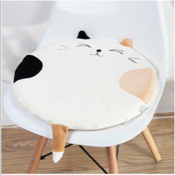 구스터프 캐릭터 원형 방석