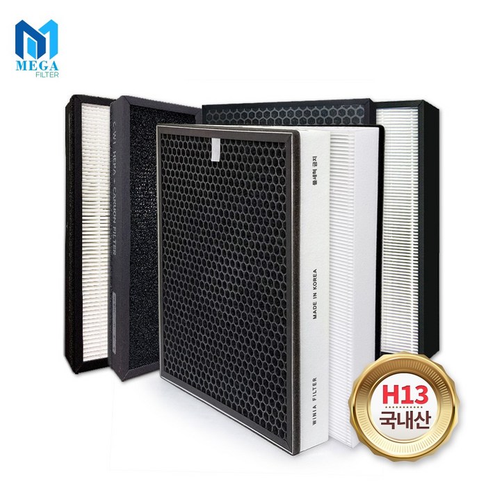 위니아 국내산 프리미엄 공기청정기 호환용 필터 모음, 1개