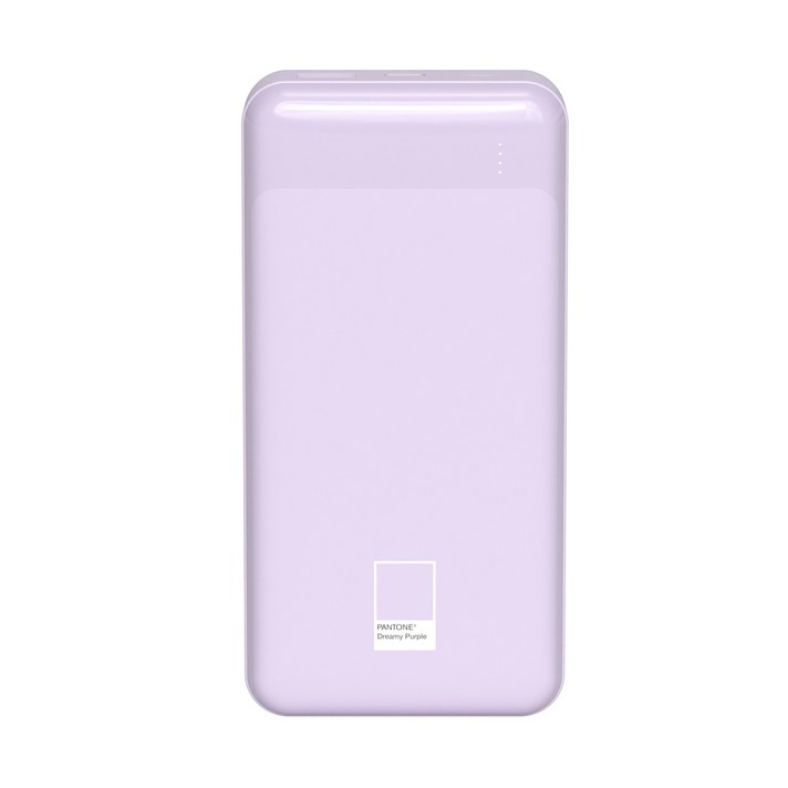 팬톤 대용량 20000mAh 고속충전 20W 보조배터리 퀄컴 3.0 PTPB03, Dreamy Purple