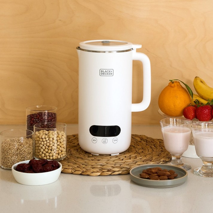 블랙앤데커 프리미엄 SUS304 두유제조기 대용량 1000ml BXEB1240A24년형