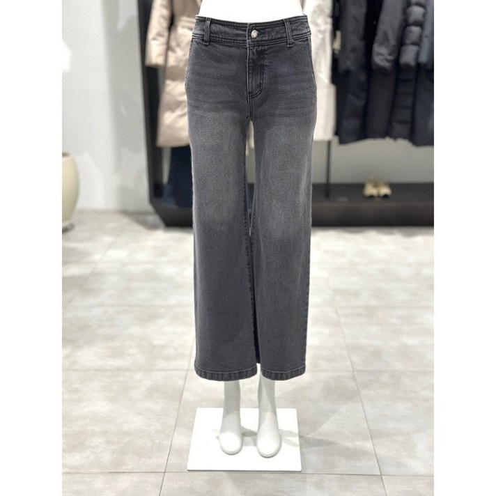 백화점 정품 ZOOC 시흥점 사선포켓 세미와이드 기모 데님 팬츠 V244PSA948 백화점 정품 ZOOC 시흥점 사선포켓 세미와이드 기모 데님 팬츠 V244PSA948