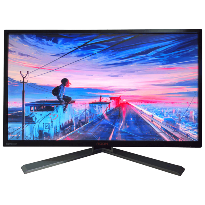 알파스캔 가성비 게이밍 모니터 사무용모니터 27인치 QHD 144Hz모니터, AG271QX, 68cm