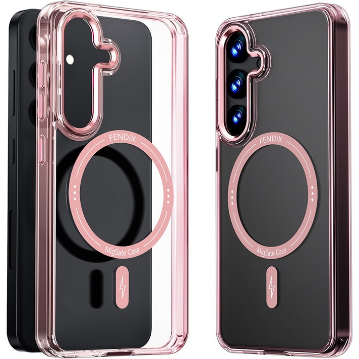 펜딕스 갤럭시 맥세이프 무변색 고화질 투명 마그네틱 케이스