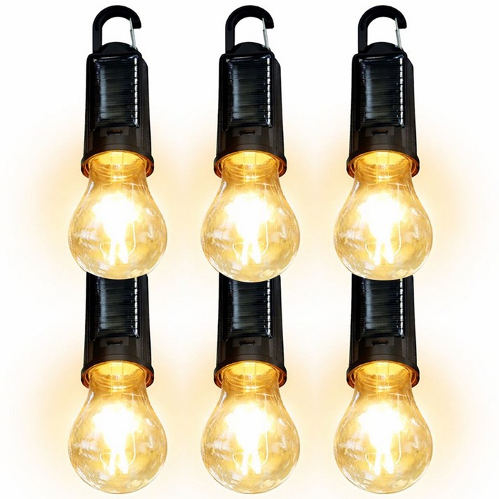 아띠꼴로 반짝반짝 2개1세트 감성 캠핑 랜턴 조명 텐트 램프, 3세트, 투명