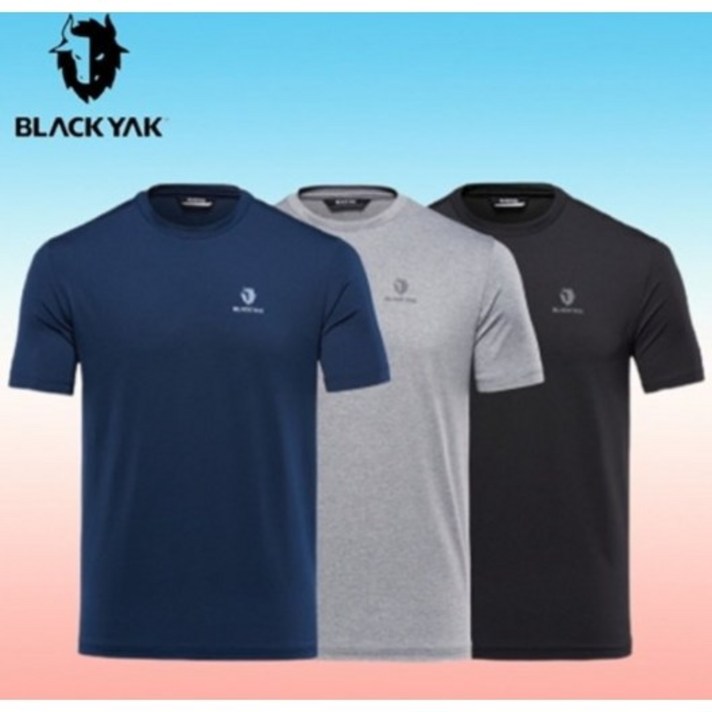 블랙야크 B트리플3라운드S 1BYTSM2801 검정회색남색 반팔 라운드티3종 세트 블랙야크 B트리플3라운드S 1BYTSM2801 검정회색남색 반팔 라운드티3종 세트