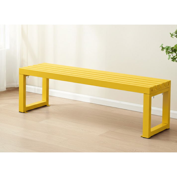 소소부띠크 비비드 컬러 야외벤치 대기 의자 포토존 매장 카페 100cm